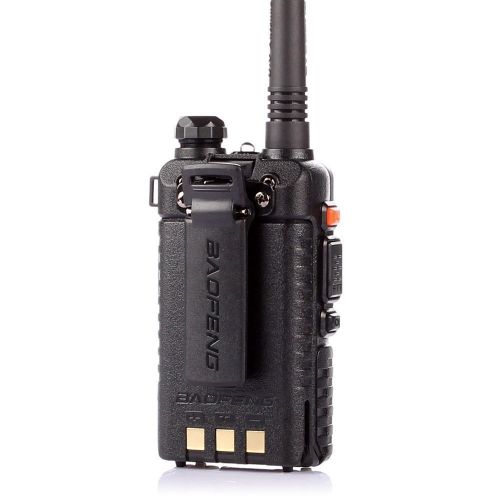  [아마존베스트]BaoFeng 2Pack Baofeng UV-5R Dual-Band 136-174/400-480 MHz Ham Two-way Radio + Programming Usb Cable + Software Disk Kit(Black)