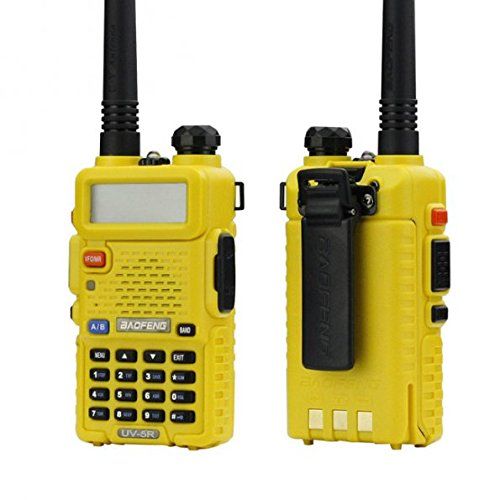  BaoFeng Baofeng UV-5R Walkie Talkie Dual Band Two Way Radio Transceiver - Yellow