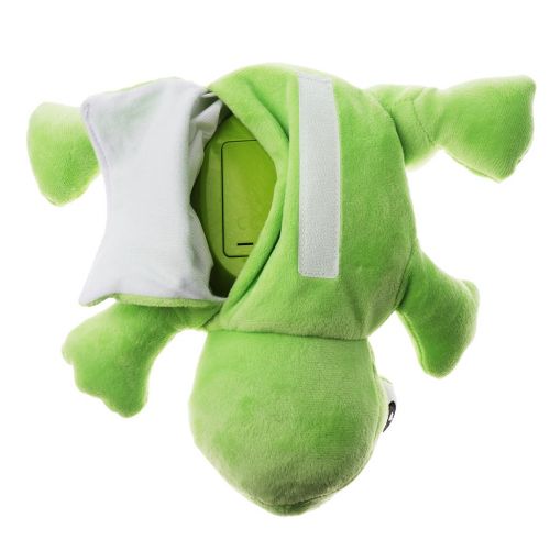  Baoblaze Baby Sleep Lamp LED Night Light Plush Stuffed Toy with Music/Star Projector Gift - Frog, as described