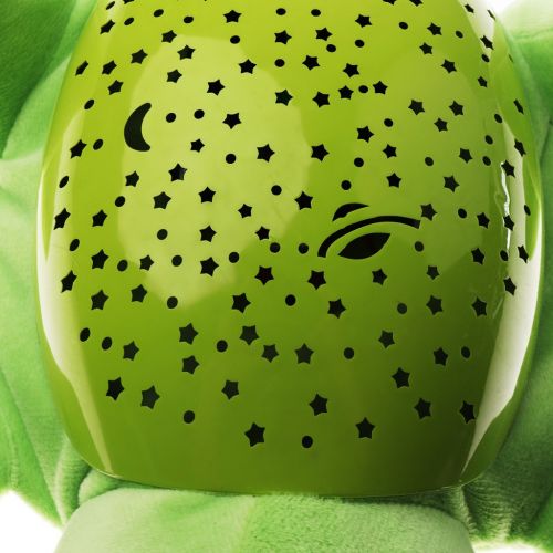  Baoblaze Baby Sleep Lamp LED Night Light Plush Stuffed Toy with Music/Star Projector Gift - Frog, as described