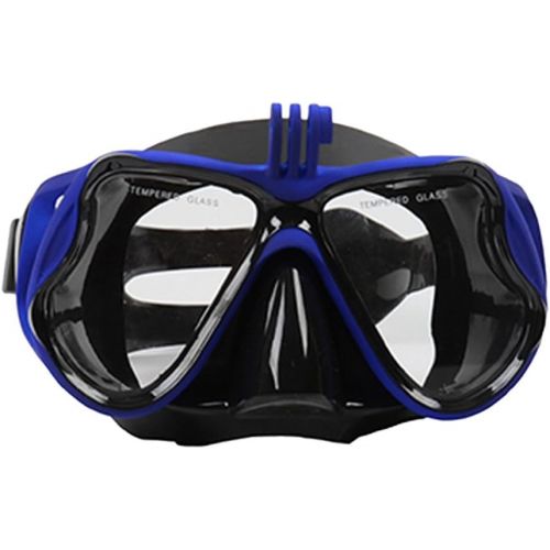  Baoblaze Schnorchelmaske Taucherbrille Tauchermaske Schwimmbrille mit Kamera Halterung fuer Erwachsene und Kinder