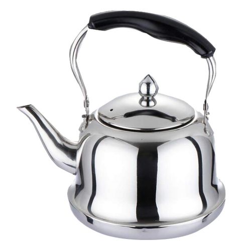  Baoblaze Edelstahl Wasserkessel Teekessel Wasserkocher Pfeifkessel mit Tee Sieb zum Kochen, Kaffee, Milch und Tee - 1,5 L
