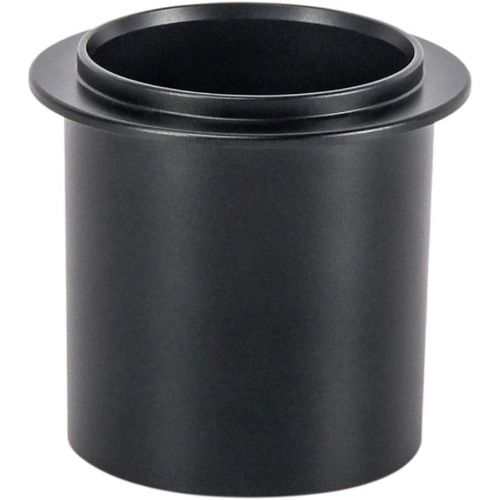  Baoblaze Aluminum Alloy Coffee Dosing Cup Sniffing Mug Powder Feeder Coffee Distributor for Espresso Machine for Portafilter Coffee Tamper DIY Tools - 51mm Black