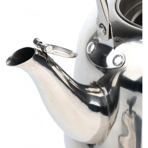  Baoblaze Outdoor Whistling Kettle Stainless Steel Camping Kitchen Tea Coffee Sturdy Water Pot 1L/ 2L/ 3L/ 4L