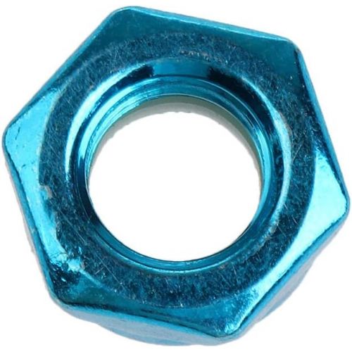  Baoblaze 8pcs Carbon Steel Axle Nuts for Skateboard Longboard Trucks Men & Women Skateboarding - Blue