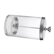 Baoblaze Clear Portable Barber Salon Manicurist Tool Sanitizing Disinfecting Glass Jar Durable - S