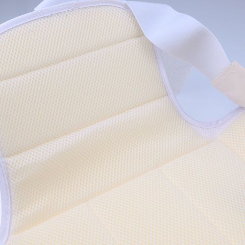  Baoblaze 2Pieces Taekwondo Chest Protector,Unisex Adult Child Student Martial Arts Karate Chest Guard Vest Boxing Breast Protector Training Sports Bodyguard Chest Gear