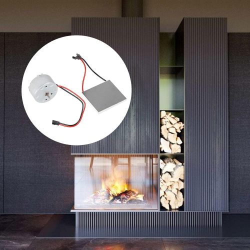  Baoblaze Metal Fireplace Fan Motor General Accessories Motor Attachment Power Generation Set for Wood Stove
