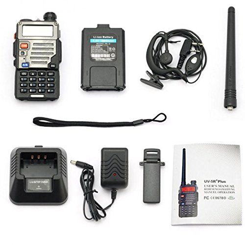  [아마존 핫딜]  [아마존핫딜]Baofeng UV-5R Plus VHF/UHF Handfunkgerat Amateurfunk Dualband Funkgerat, 2M/70cm