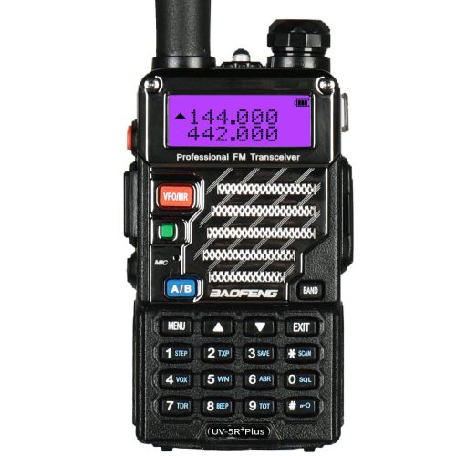  [아마존 핫딜]  [아마존핫딜]Baofeng UV-5R Plus VHF/UHF Handfunkgerat Amateurfunk Dualband Funkgerat, 2M/70cm