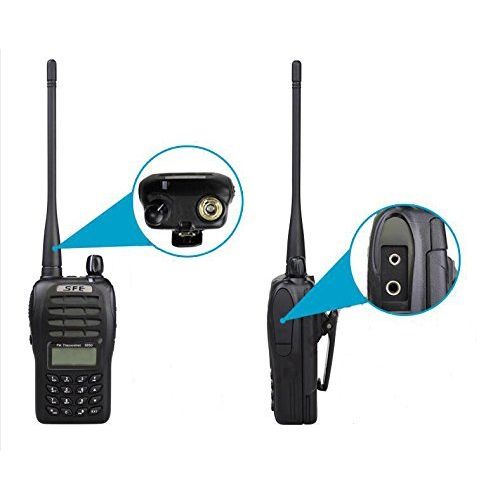  Baofeng HANWEI SFE UHF Handheld Radio UHF Ham Radio UHF Walkie Talkie UHF Two Way Radio S850 5 Watts UHF: 400-470MHz Color Black