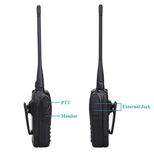  Baofeng HANWEI SFE UHF Handheld Radio UHF Ham Radio UHF Walkie Talkie UHF Two Way Radio S850 5 Watts UHF: 400-470MHz Color Black