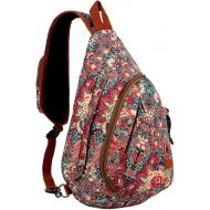BAOSHA Sling bag Crossbody Shoulder Chest Bag Travel Hiking Daypack for Women XB-04