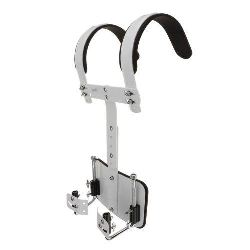  Baosity Adjustable Aluminium Alloy Marching Small Snare Drum Carrier Holder for Drummer