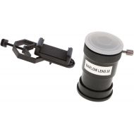 Baosity 3X Barlow Lens for Celestron 102ED 130EQ CGX Telescope Eyepiece 1.25 / 31.7mm Interface & Phone Telescope Mount Adapter Spring-Loaded Design