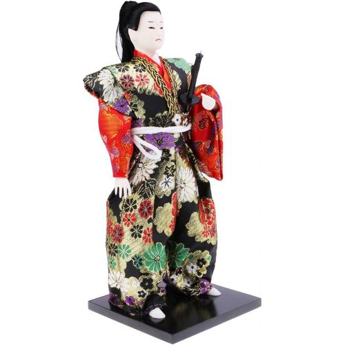  Baosity Ethnic Japanese Warrior Dolls Ninja Humanoid Dolls Boy Gifts Home Ornament - w72