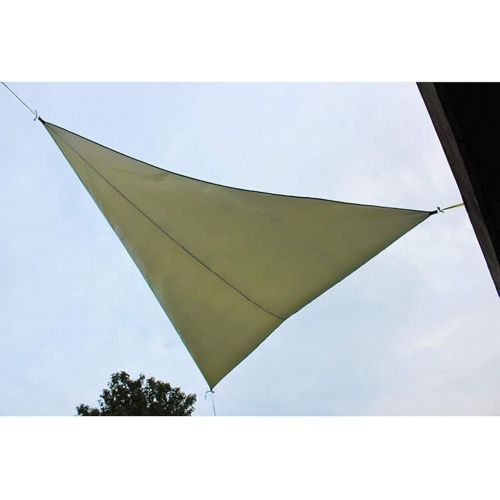  Baosity Outdoor Triangle Tent Rain Fly Tarp Sunshade Sun Shelter Army Green, 3x3x3m