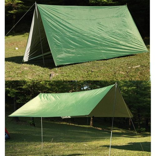  Baosity B Hammock Tent Tarp Waterproof Camping Shelter Picnic Mat for Hiking, Camping, Picnic - Resist UVA/UVB, Include 6 Ropes, 6 Stakes