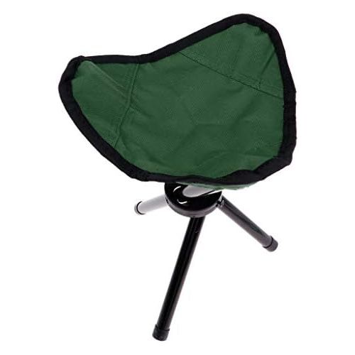  Baosity Foldable Portable Tripod Stool Folding Chair for Outdoor Fishing Camping Hunting Hiking Ultralight