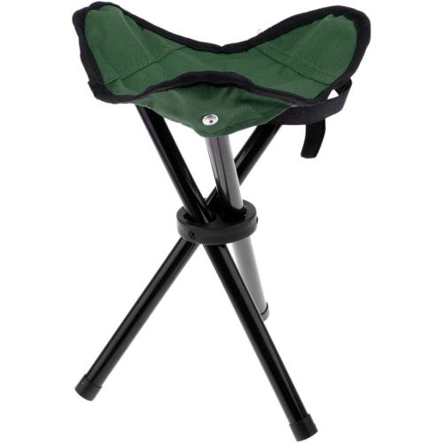  Baosity Foldable Portable Tripod Stool Folding Chair for Outdoor Fishing Camping Hunting Hiking Ultralight