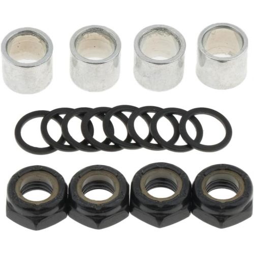  Baosity Skateboard Longboard Truck Speed Kit Axle Speed Washers Nuts Spacers