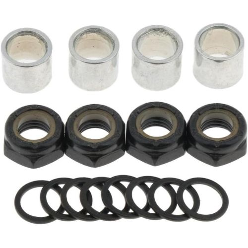  Baosity Skateboard Longboard Truck Speed Kit Axle Speed Washers Nuts Spacers