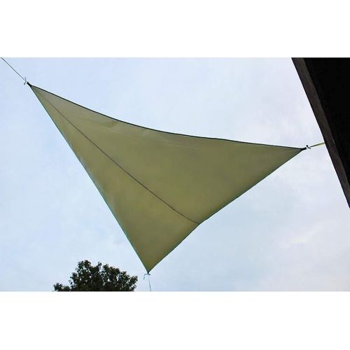  Baosity Outdoor Triangle Tent Rain Fly Tarp Sunshade Sun Shelter - Army Green, 3x3x3m