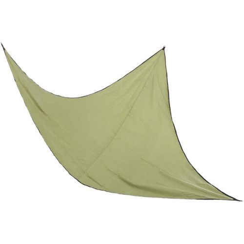  Baosity Outdoor Triangle Tent Rain Fly Tarp Sunshade Sun Shelter - Army Green, 3x3x3m