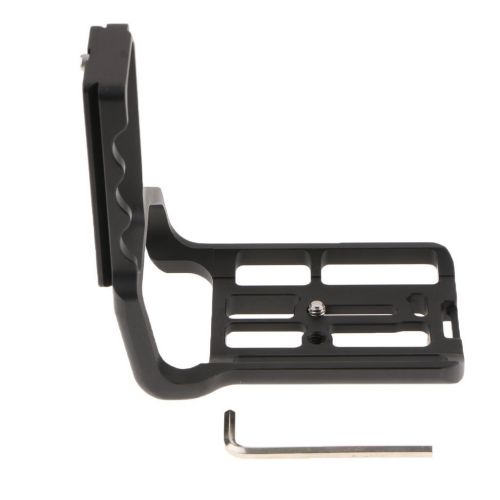  Baosity Black Handle Grip Quick Release L Plate Bracket + Wrench for Nikon D4 D3 D4S DSLR Camera Arca Swiss