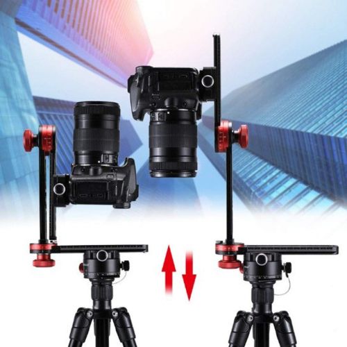  Baosity 360 Degree Swivel Panoramic Gimbal Rail Slider & L Bracket Photo Video Kit for Camera Camcorder Universal