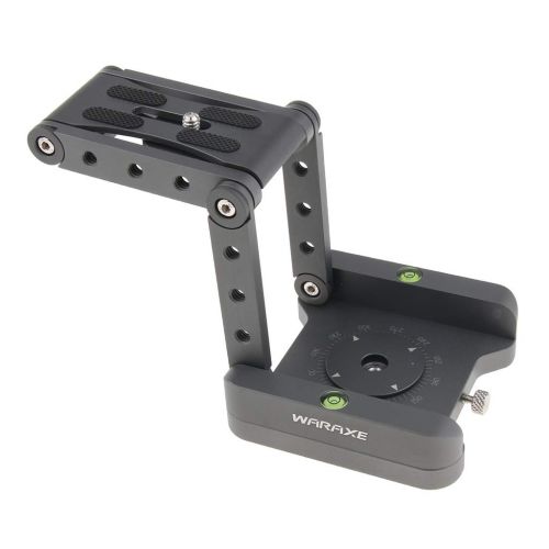  Baosity Aluminum Folding Quick Release Plate Stand Holder Tripod Flex Tilt & Ball Head