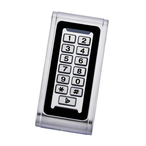  Baosity Backlight Keypad Metal Waterproof Standalone Access Control With Wiegand 26 Bit Feature +10 Pieces RFID Card