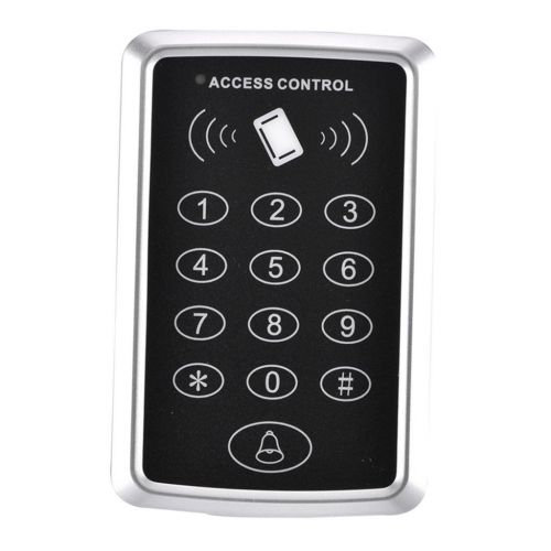  Baosity Door Access Control Kit 125KHz Single Door Proximity RFID Card Access Control System with 10 pcs ID Key Fobs