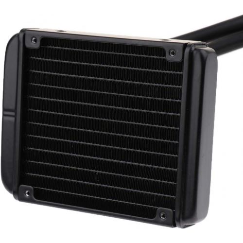  Baosity Liquid CPU Cooler Heatsink Radiator 120mm PWM Fan with Integrated Water Pump