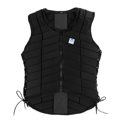  Baosity Mens Womens Children Safety Adjustable Horse Riding Equestrian Vest Protective Guard Body Protector