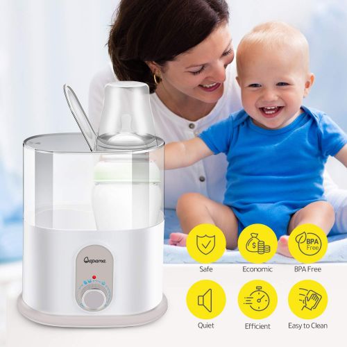  [아마존베스트]Bapama Baby Bottle Warmer, 4 in 1 Function with Automatical Power-Off,Precise Temperature Control and...