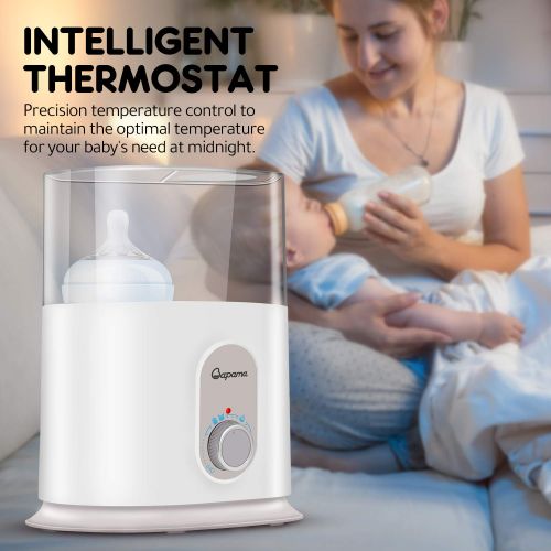  [아마존베스트]Bapama Baby Bottle Warmer, 4 in 1 Function with Automatical Power-Off,Precise Temperature Control and...