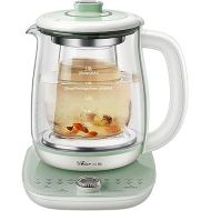 Bear YSH-C18S2 Health Pot, Electric Kettle Tea Maker with Infuser, Glass Kettle & Stew Pot, 16 Menus 1.8L 120V, Green