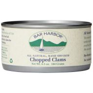 Bar Harbor All Natural Chopped Clams, 6.5-Ounce Cans (Pack of 12)