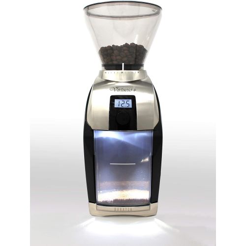  Baratza Virtuoso+ Conical Burr Coffee Grinder with Digital Timer Display