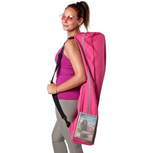  [아마존베스트]Barbara Becker Miami Fit Fitness Set with DVD, Foam Roller, Yoga Mat, and Bag, in Pink