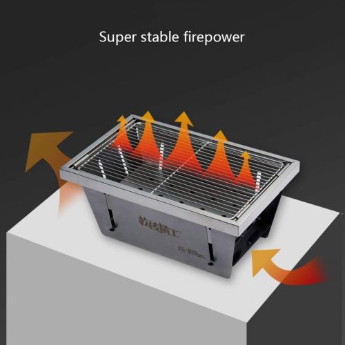  Barbecue grill Outdoor Camping, self Driving Tour, Portable Storage, fire Burning Bench, Picnic, Wood fire, Bonfire Stove, Small raw Carbon Stove, Point Charcoal