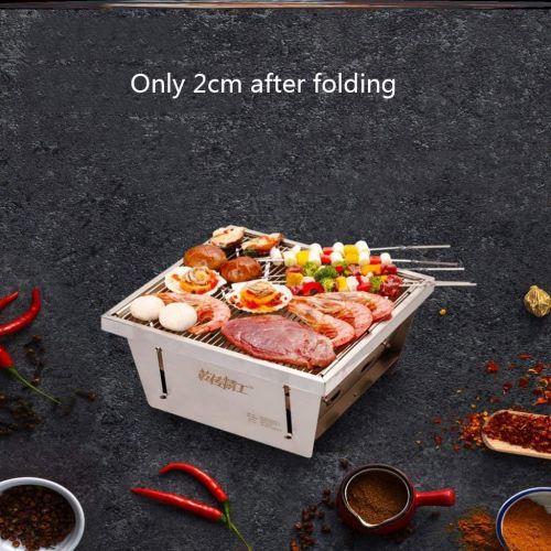  Barbecue grill Outdoor Camping, self Driving Tour, Portable Storage, fire Burning Bench, Picnic, Wood fire, Bonfire Stove, Small raw Carbon Stove, Point Charcoal