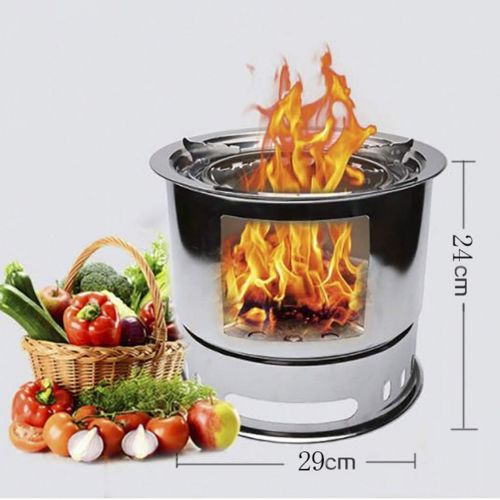  Barbecue grill Camping Stove Outdoor self Driving Wood Stove Portable Barbecue Stove Grilling Stove Multi Function Charcoal Stove grill Portable Outdoor Hiking Picnic Barbecue