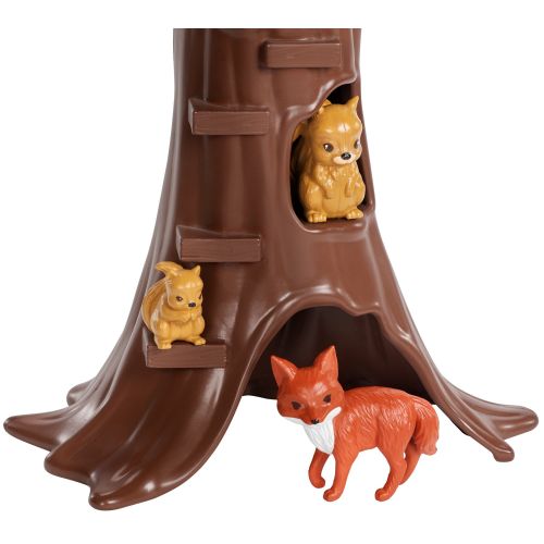 바비 Barbie Pet Rescue Center Playset with Doll, 8 Animals & Accessories