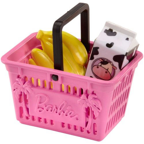 바비 Barbie Careers Grocery Supermarket Register Food Stand Playset