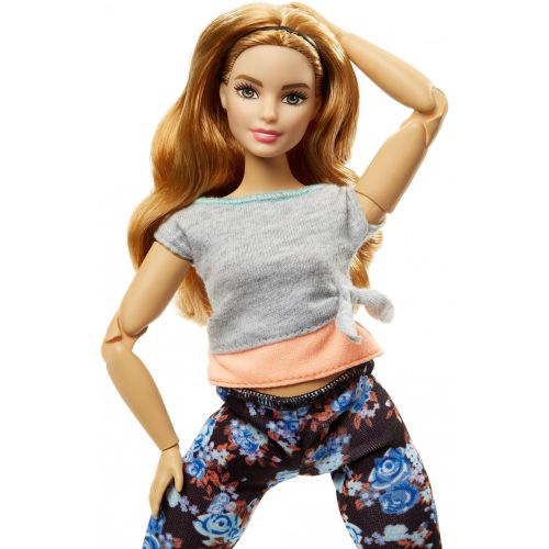 바비 Barbie Made to Move Doll, Red Hair
