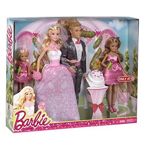 바비 Barbie Wedding Set