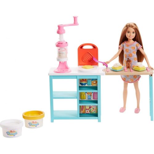 바비 Barbie Stacie Cooking & Baking Breakfast Chef Doll & Playset