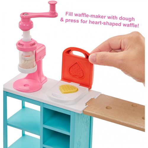 바비 Barbie Stacie Cooking & Baking Breakfast Chef Doll & Playset